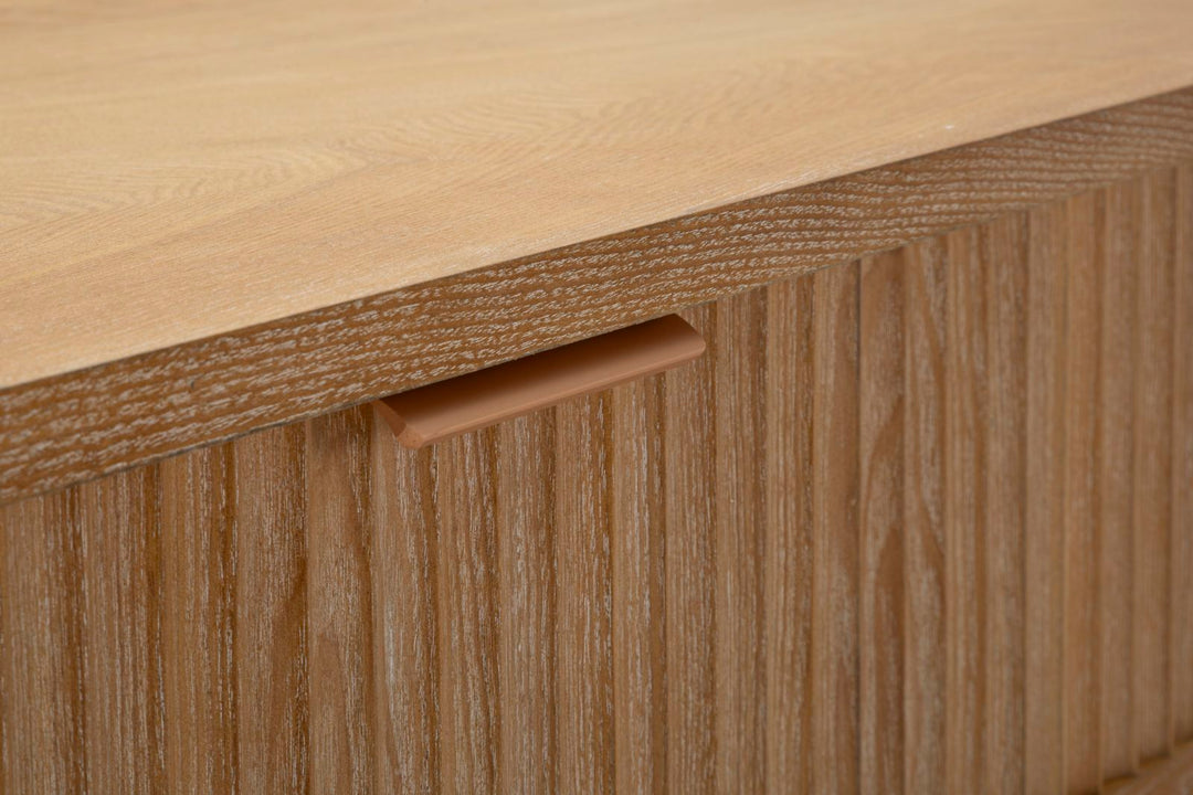 Moderne konsolbord i træ, MDF and jern – 110x40x80 cm