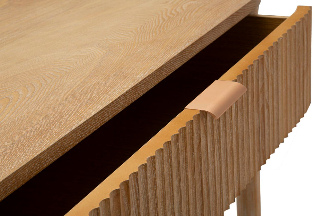 Moderne konsolbord i træ, MDF and jern – 110x40x80 cm