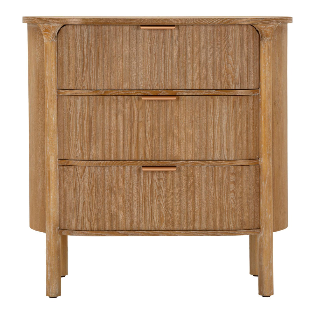 Moderne kommode i træ, MDF and jern – 80x5x47 cm