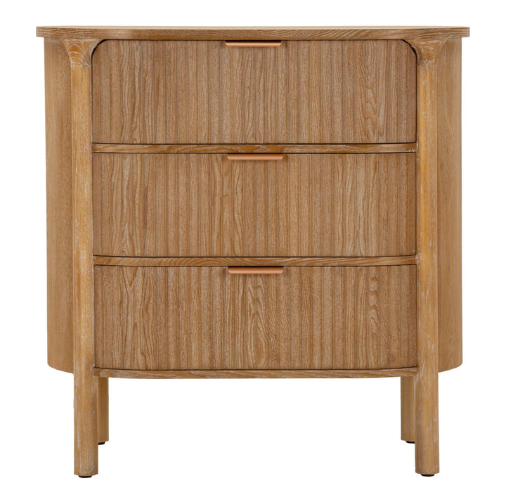 Moderne kommode i træ, MDF and jern – 80x5x47 cm