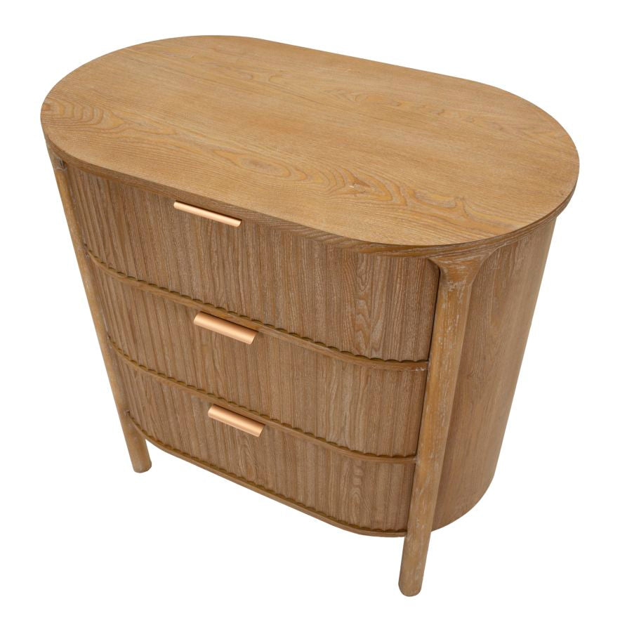 Moderne kommode i træ, MDF and jern – 80x5x47 cm