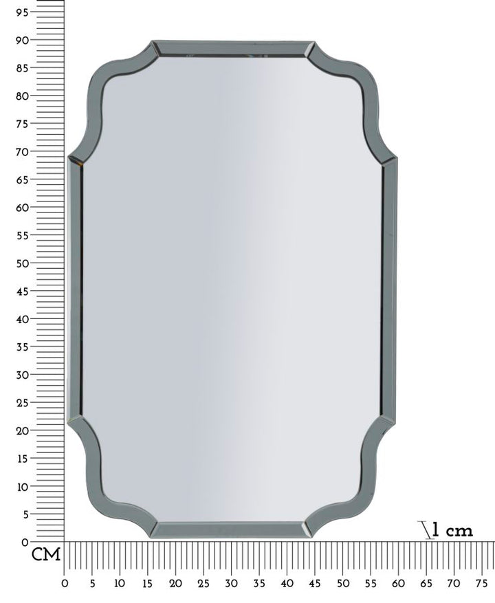 Glam spejl, 60x1x90 54x84x5 cm
