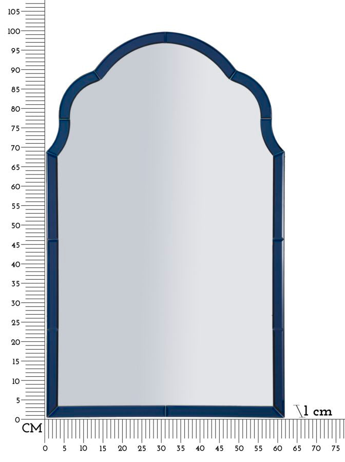Glam spejl – 62x1x100 55x94 cm