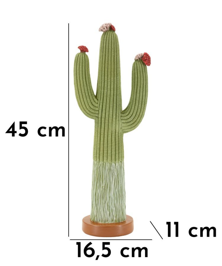 Pyntekaktus i polyresin – 16x5x11 cm