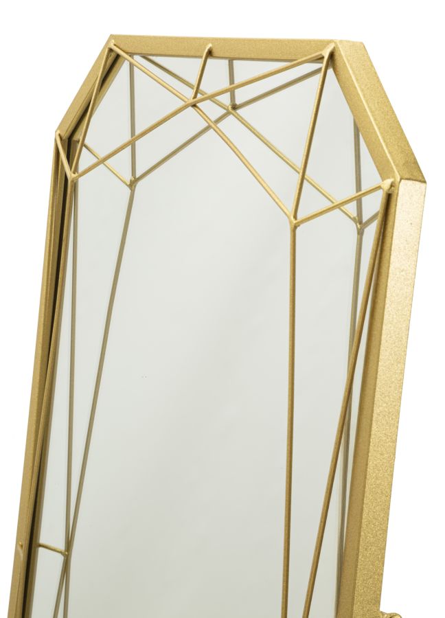 GOLD gulvspejl, B46 x D2 x H153 cm
