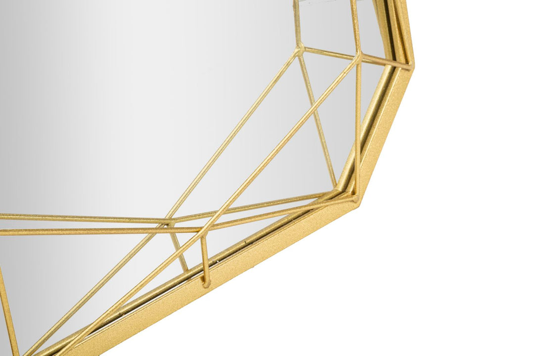 GOLD gulvspejl, B46 x D2 x H153 cm