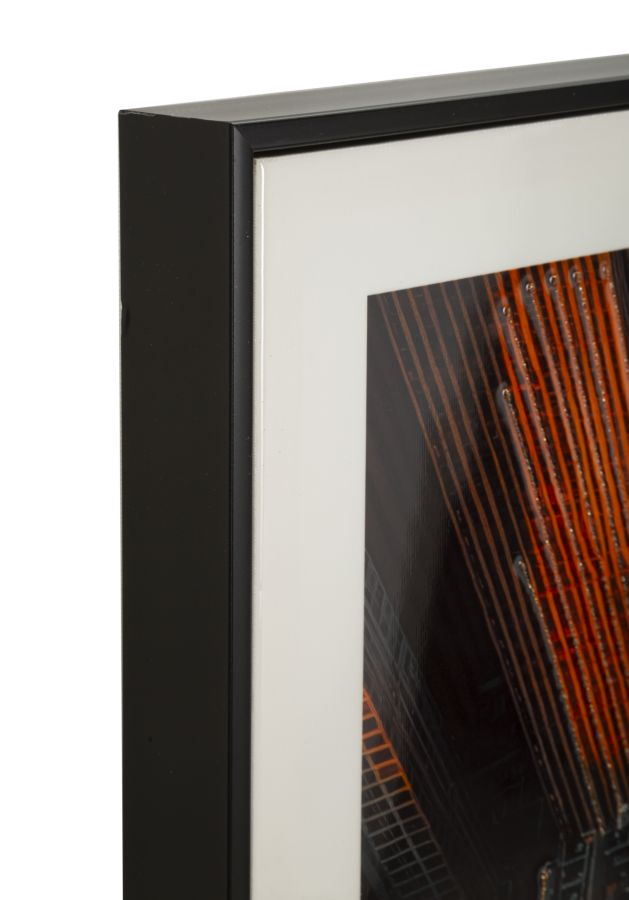 Lærredsprint New York med ramme -B- (72 x 4 x 102 cm)
