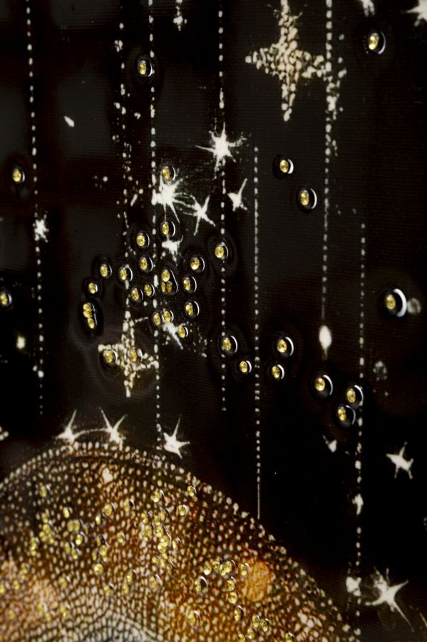 Lærredsprint Moderskab med ramme -B- (60 x 3,5 x 90 cm)