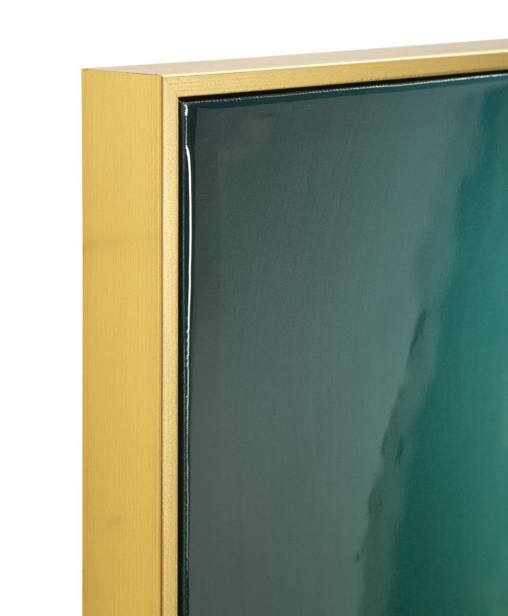 Lærredsprint Sommerfugl med ramme -B- (70 x 4 x 100 cm)