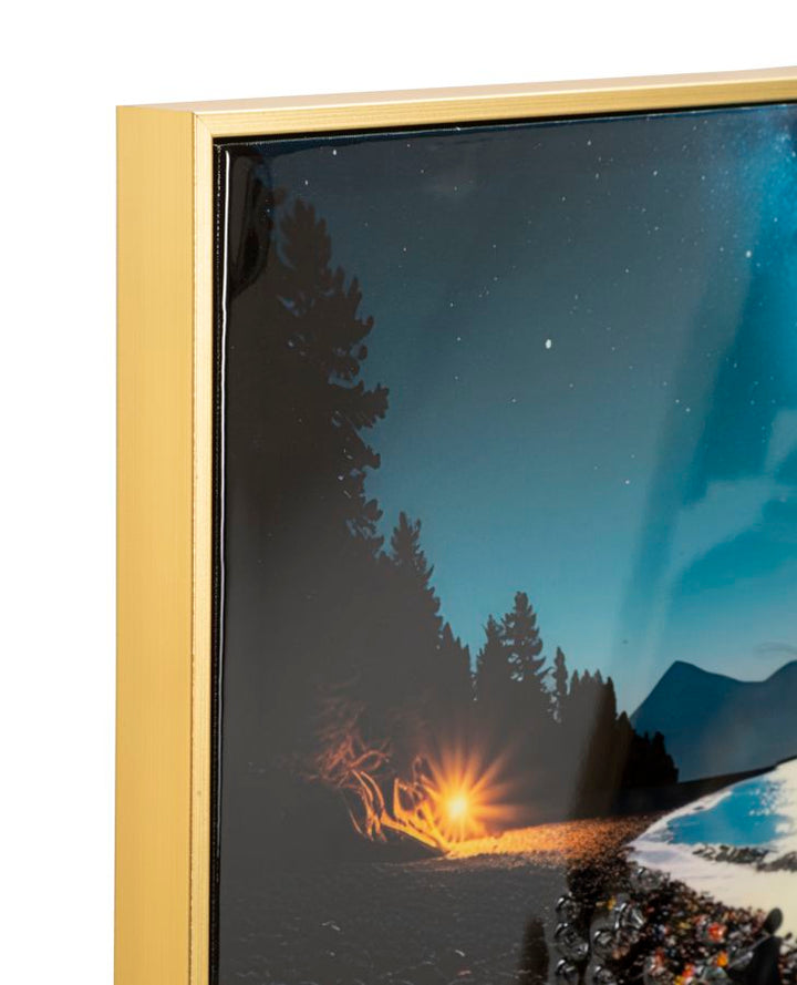 Canvasbillede Colors med ramme -B- (60 x 3,5 x 90 cm)