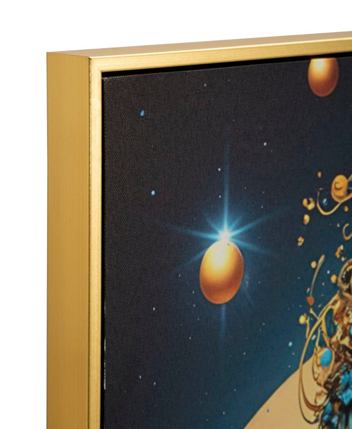 Canvasbillede med LED Minerva med ramme -B- (60 x 3,5 x 90 cm)