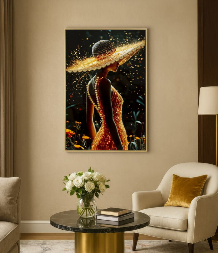 Lærredsprint Illumy med ramme -A- (62 x 3,5 x 92 cm)