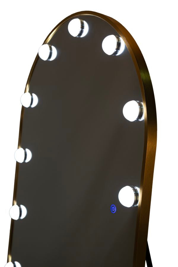 LED GULVSPEJL HOLLYWOOD ARC CM 70X6-45X170 (3 LYSFARVER)