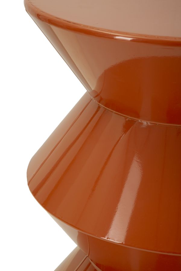 ZAG SIDEBORD ORANGE CM Ø 37,5X45