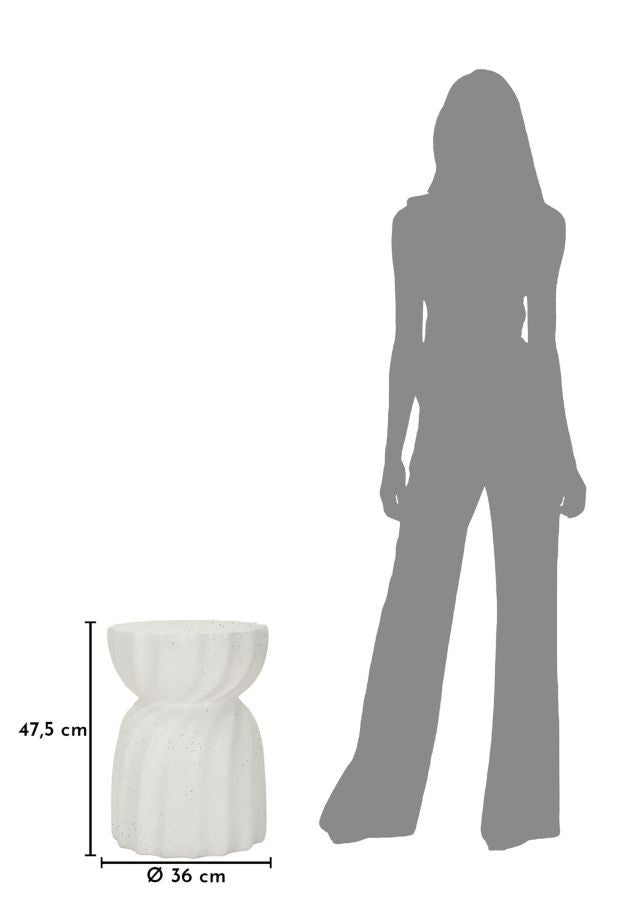 TWISTY SIDEBORD CM Ø 36X47,5