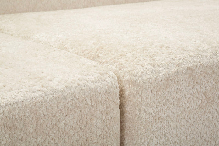 ISLAND SOFA HVID CM 238X92X78 (KOMPRIMERET)