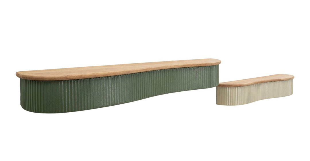 FRANKFURT HYLDESÆT, 2 STK. CM 86X18X12-65X16X12