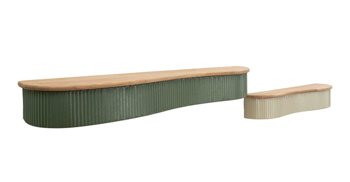 FRANKFURT HYLDESÆT, 2 STK. CM 86X18X12-65X16X12