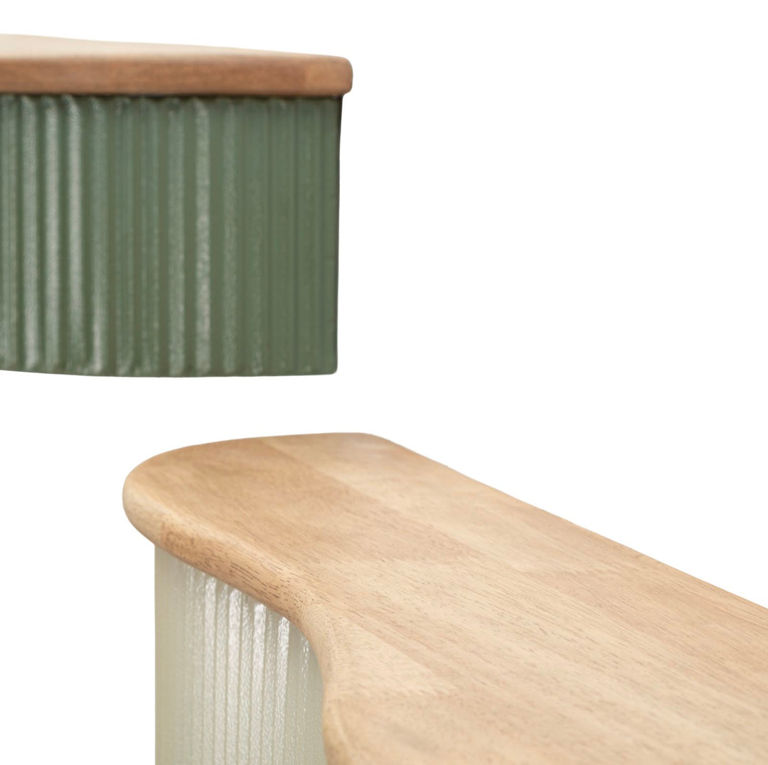 FRANKFURT HYLDESÆT, 2 STK. CM 86X18X12-65X16X12