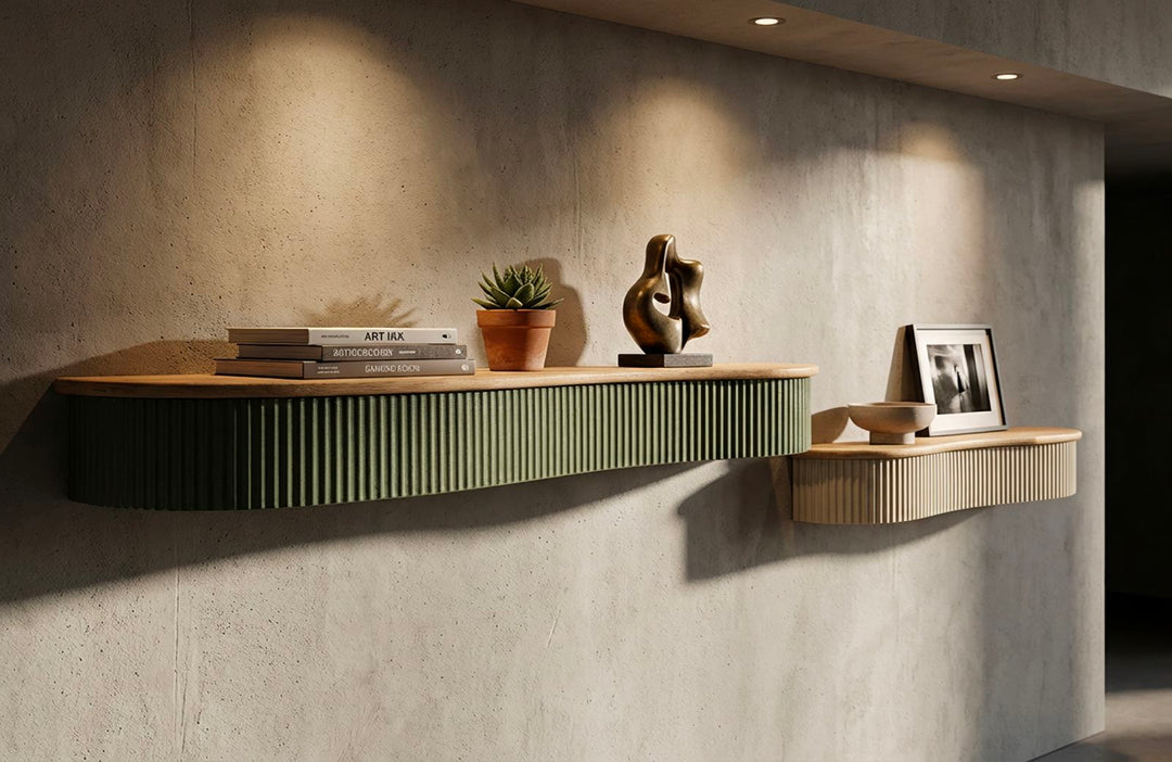 FRANKFURT HYLDESÆT, 2 STK. CM 86X18X12-65X16X12