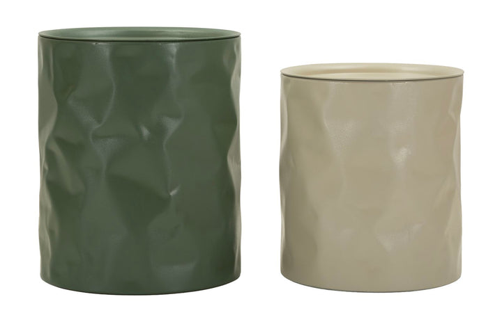 NORIMBERGA SIDEBORD SÆT MED 2 STK. CM Ø 39,5X48-35,5X40