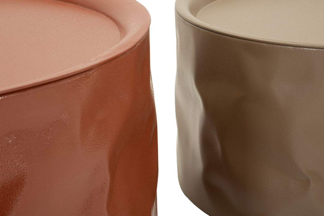 NORIMBERGA SOFABORD SÆT MED 2 STK. CM Ø 62X30-51X26