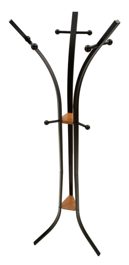 X COAT RACK – Tøjstativ i metal og træ (52 x 63 x 183 cm)