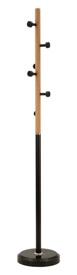 ROCK COAT RACK – Tøjstativ i metal og træ (Ø30 x 176 cm)