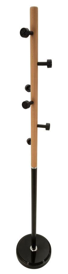 ROCK COAT RACK – Tøjstativ i metal og træ (Ø30 x 176 cm)