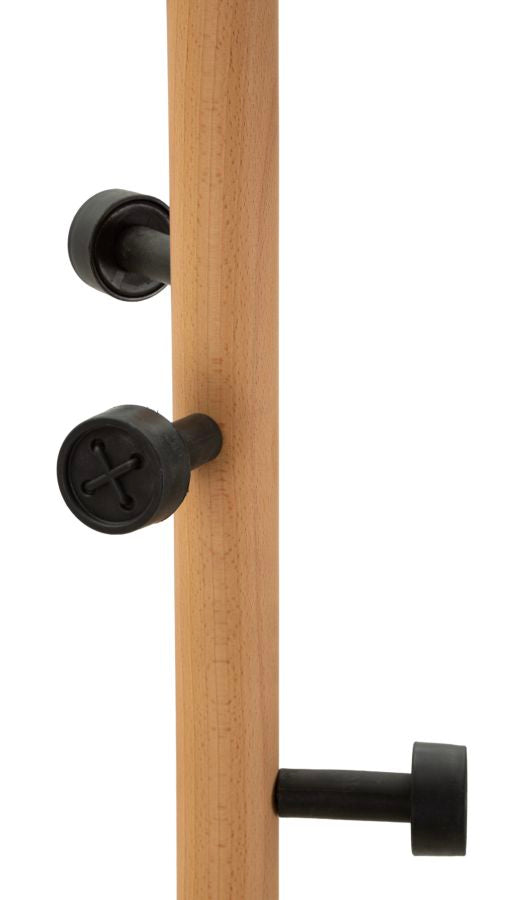 ROCK COAT RACK – Tøjstativ i metal og træ (Ø30 x 176 cm)