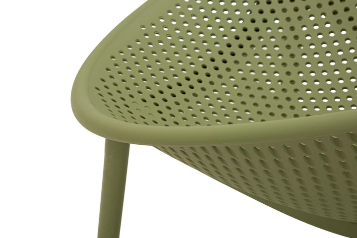 IBIZA GRØN GYNGESTOL CM 66X88X80 (SÆDEHØJDE CM 38)