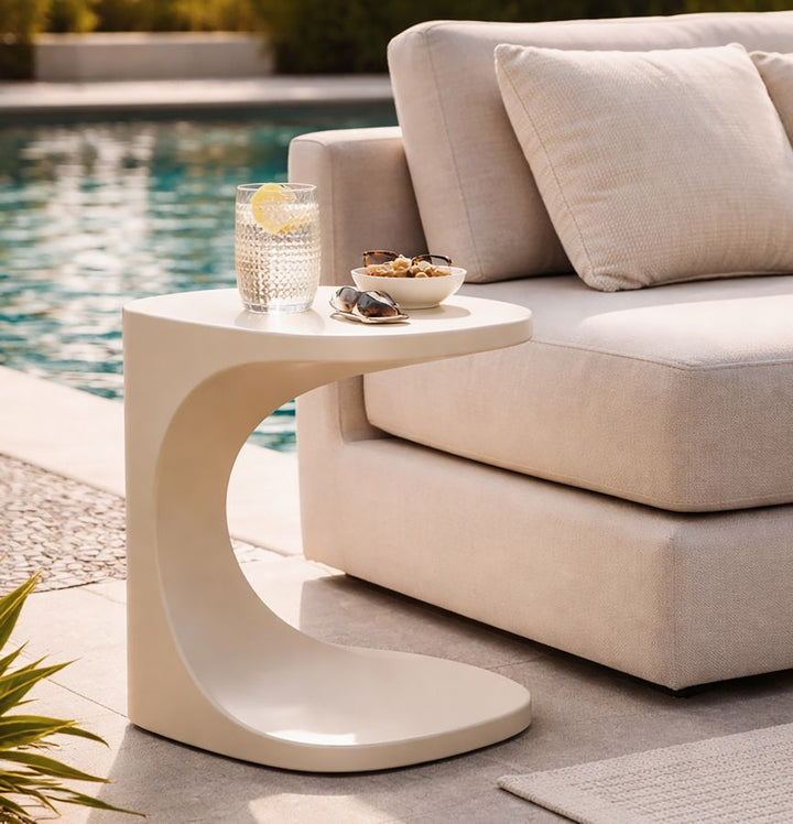 IBIZA HVID SIDEBORD CM 42X42X52