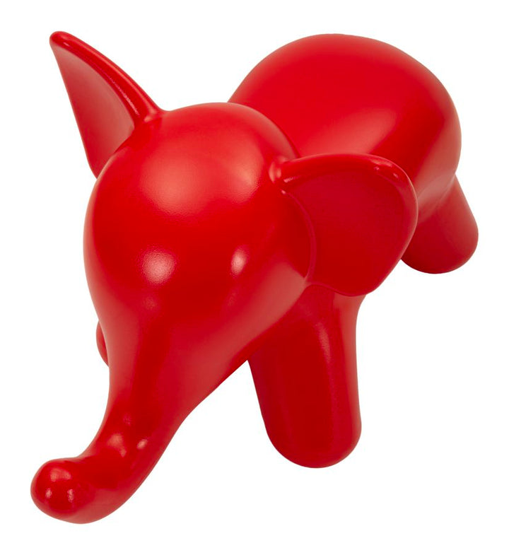 ELEPHANT RØD SKAMMEL CM 86X46X56