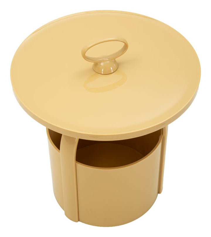 IRIS SIDEBORD CREME CM Ø 44X43