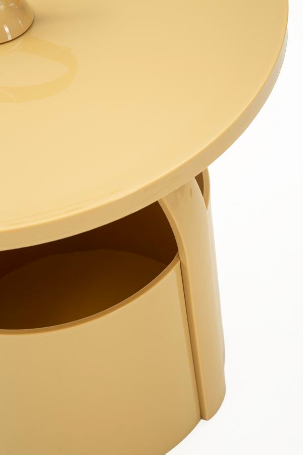 IRIS SIDEBORD CREME CM Ø 44X43