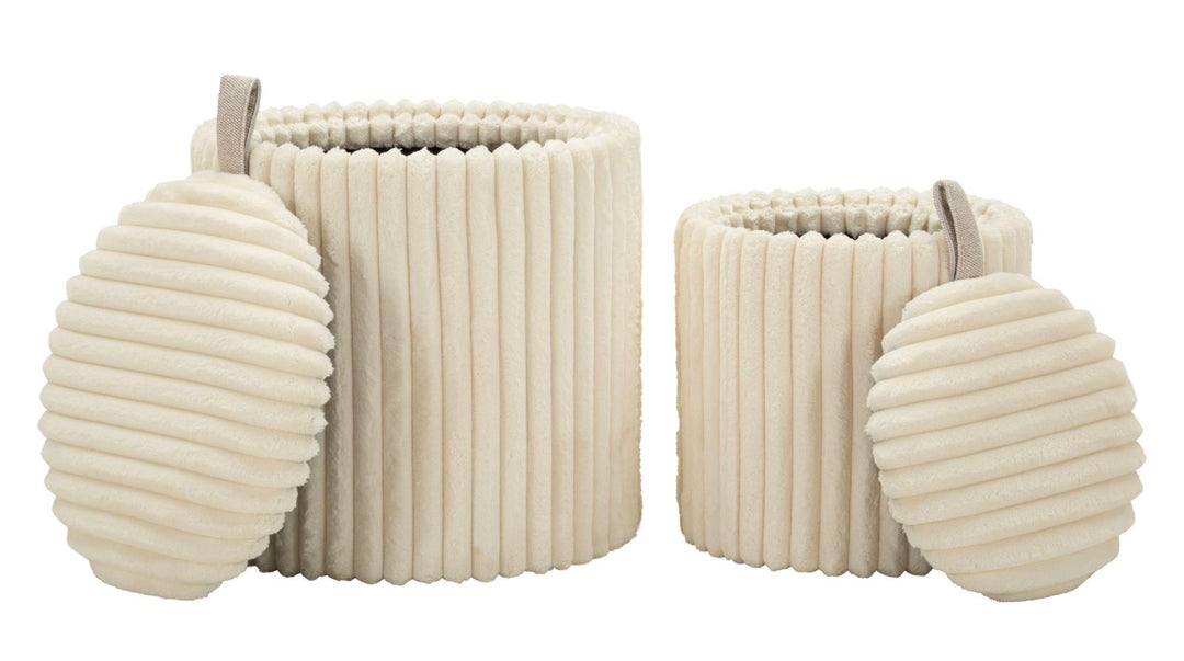 GOTEBORG PUF SÆT MED 2 STK. CM Ø 40X42-31X32