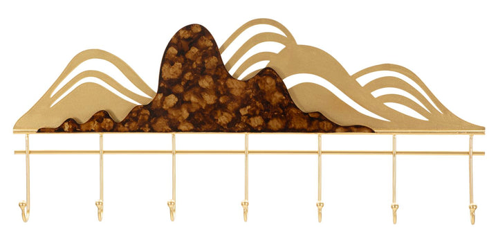 MOUNTAIN WALL HANGER – Vægophæng med naturmotiv (70,7 x 5 x 30,5 cm)