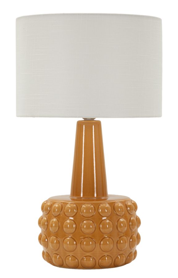 GRESS TABLE LAMP – Sennepsgul bordlampe (Ø30 x 51,5 cm)