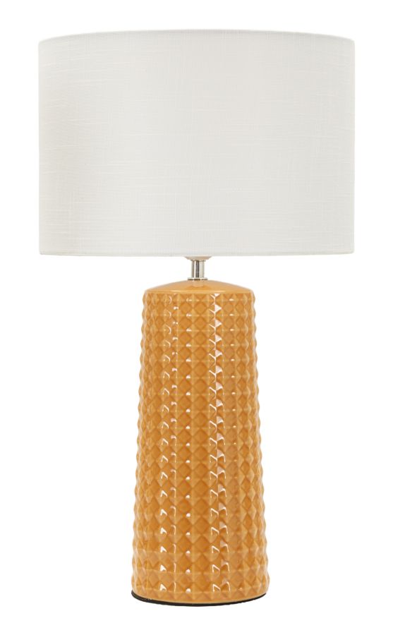 GLISS TABLE LAMP – Sennepsgul bordlampe (Ø30 x 52 cm)