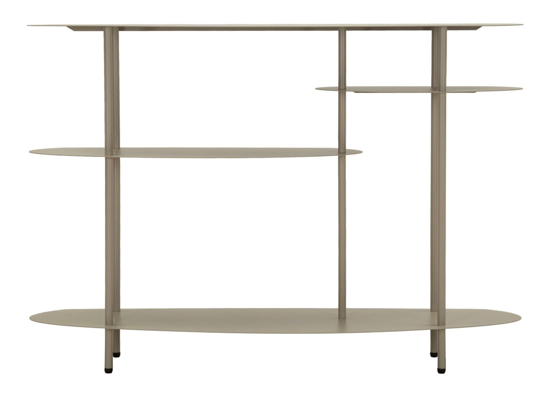 SATURN CONSOLE PLUS – Konsolbord i dove grey (118 x 34 x 82 cm)
