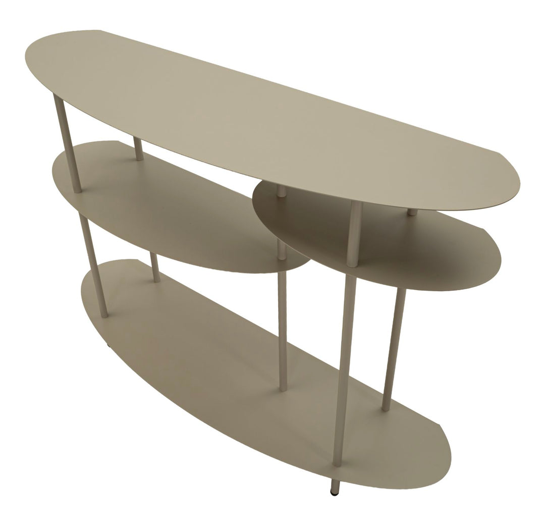 SATURN CONSOLE PLUS – Konsolbord i dove grey (118 x 34 x 82 cm)
