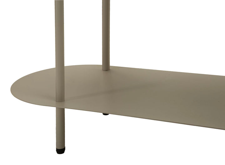 SATURN BOOK SHELF – Reol i dove grey (118 x 31 x 139 cm)