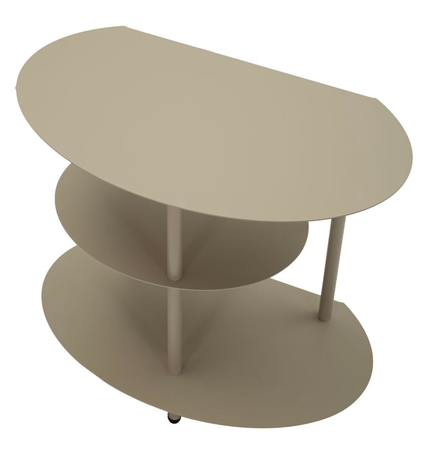 SATURN BEDSIDE TABLE – Natbord i dove grey (49,5 x 27,5 x 49,5 cm)