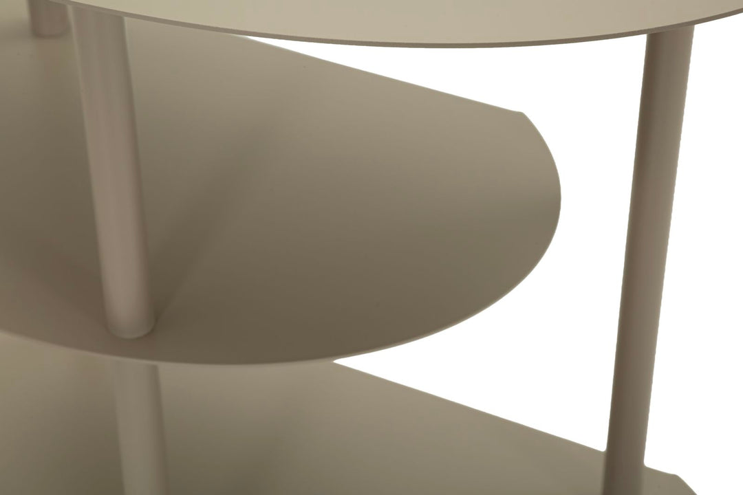 SATURN BEDSIDE TABLE – Natbord i dove grey (49,5 x 27,5 x 49,5 cm)