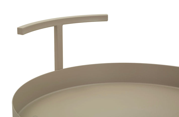SATURN BAR CART – Serveringsvogn i dove grey (40 x 49,5 x 61 cm)