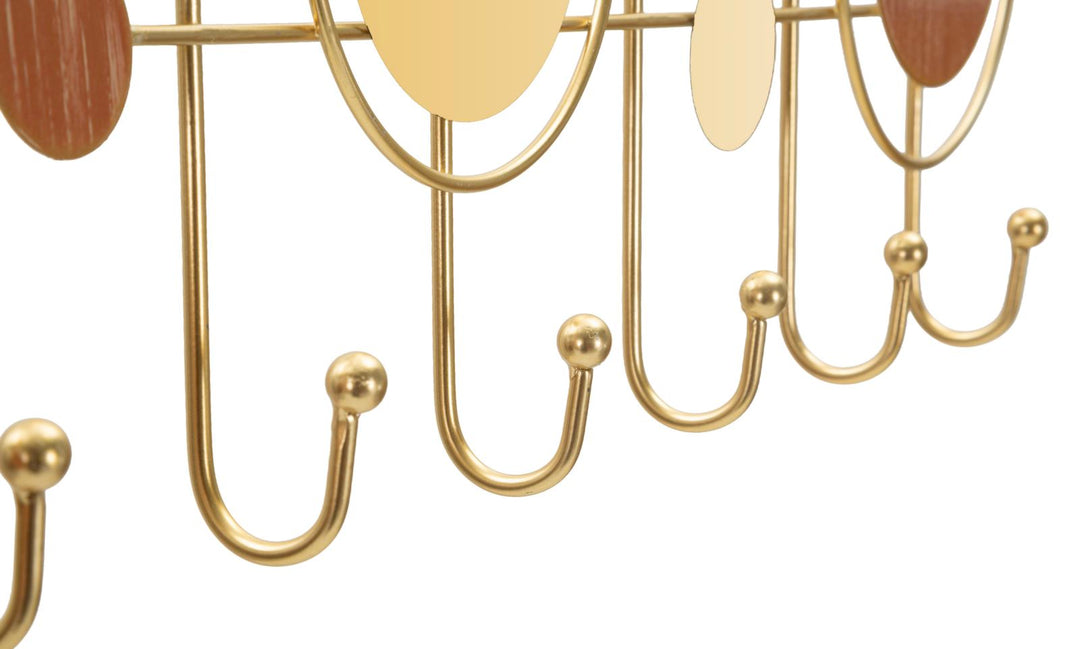 THURSDAY WALL HANGER – Vægophæng med spejldetaljer (67 x 4,5 x 25 cm)