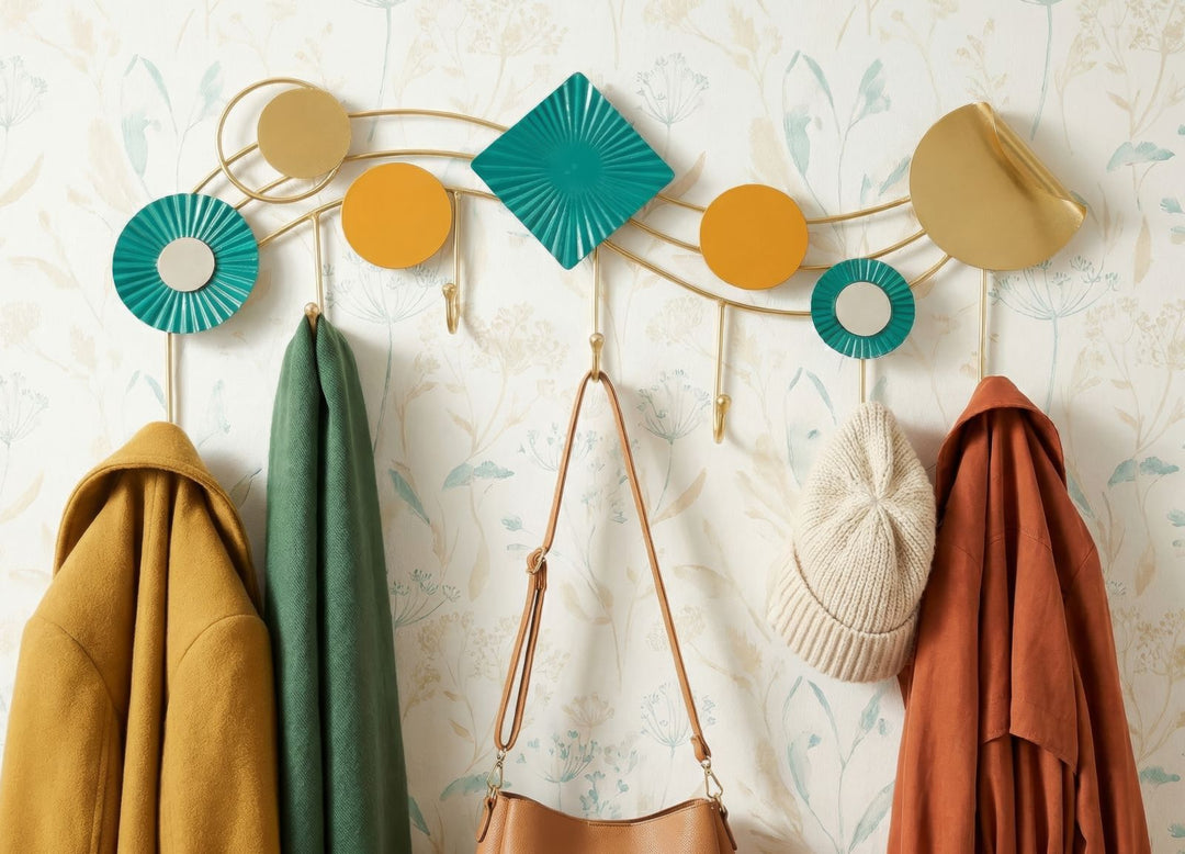 SUNDAY WALL HANGER – Vægophæng i multicolor (70 x 5,5 x 29,5 cm)