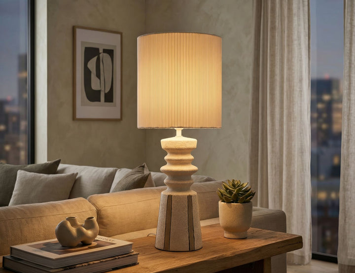TRIBAL TABLE LAMP – Bordlampe (Ø22,5 x 57 cm)