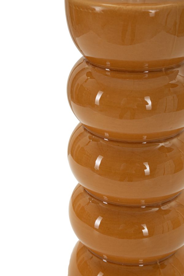 TORR TABLE LAMP – Sennepsgul bordlampe (Ø25 x 46 cm)