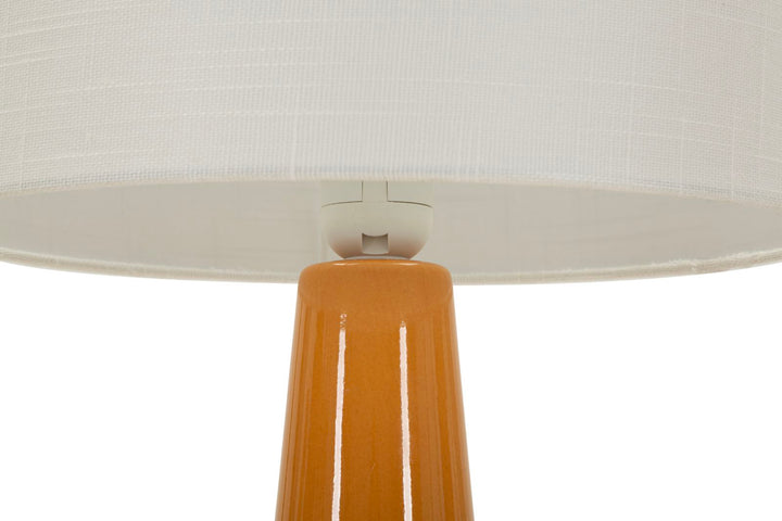 GRESS TABLE LAMP – Sennepsgul bordlampe (Ø30 x 51,5 cm)